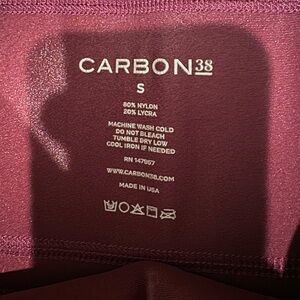Carbon 38 | High Rise Full Length Takara Shine Leggings | Wine | S
